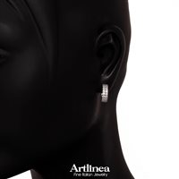 Orecchini Artlinea Donna in Argento Zircone ZOR1247-LB - ZOR1247-LB